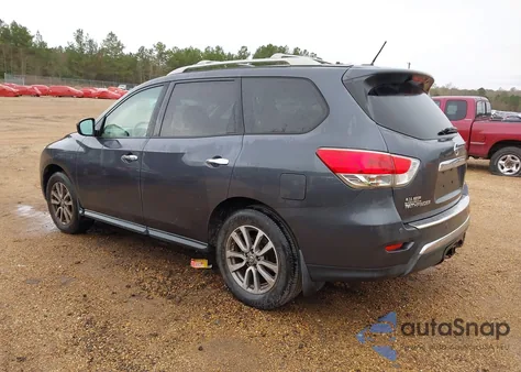 2014 Nissan Pathfinder Sv из США, поврежденный, VIN 5N1AR2MNXEC656882
